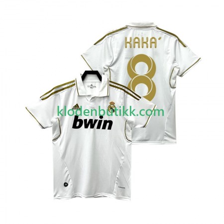 Real Madrid KAKA 8 2011 2012 Retro Hjemme Fotballdrakt Kortermet